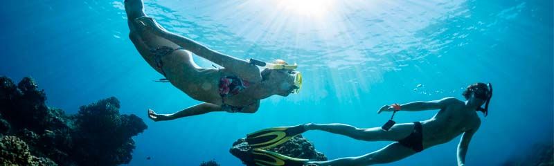 Звуки под Водой на глубине, погружение в Подводный мир